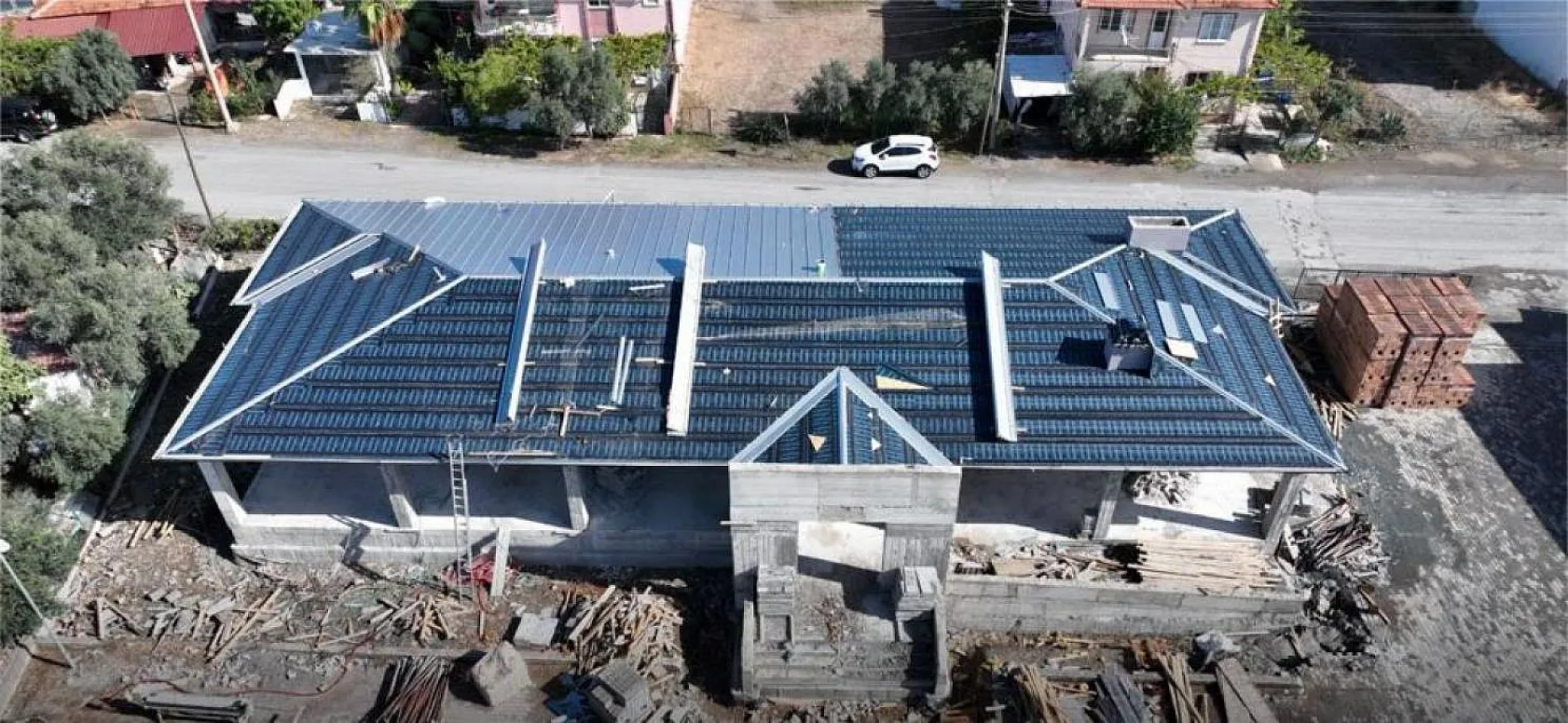 Gençlik Merkezi inşaatı devam ediyor