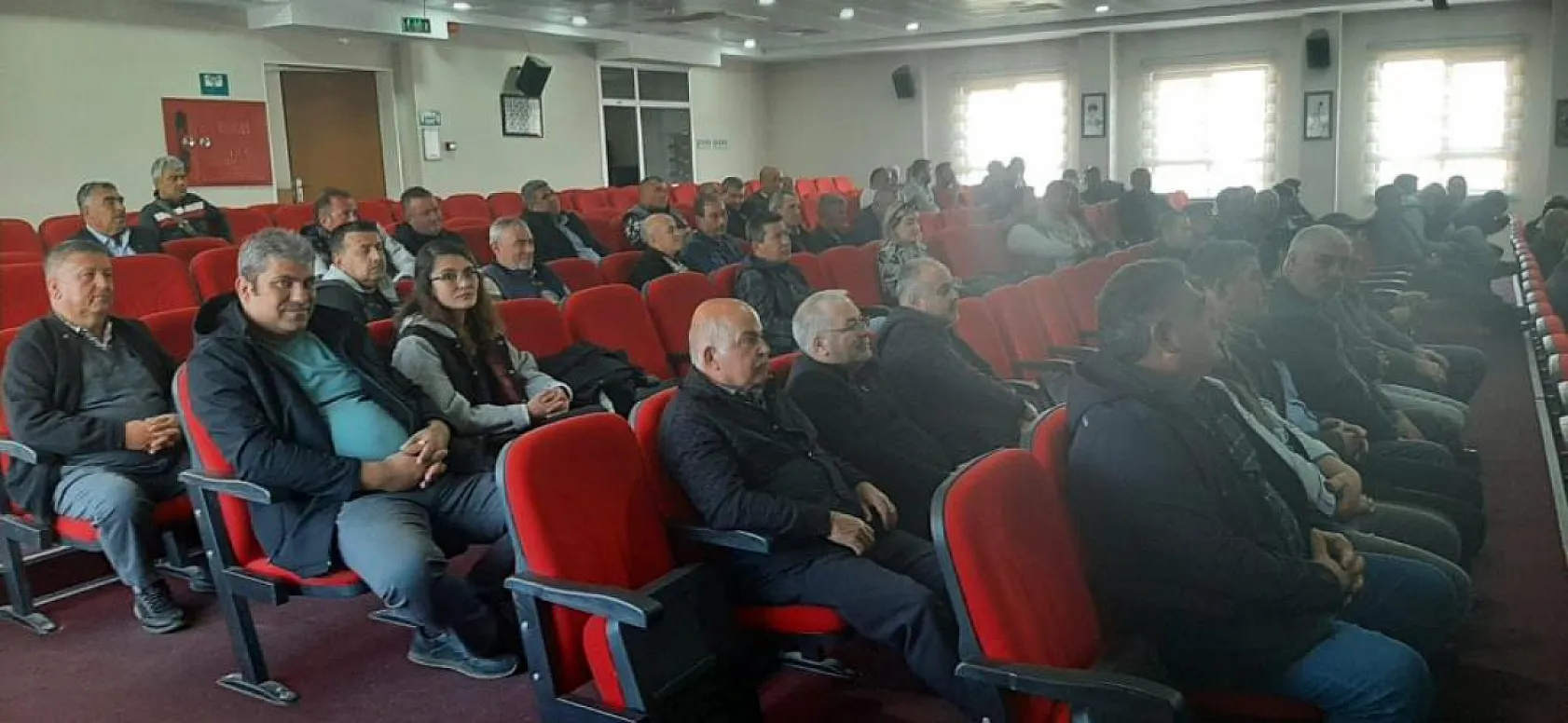 Menteşe'de taşıma şoförlerine iş sağlığı ve güvenliği eğitimi verildi