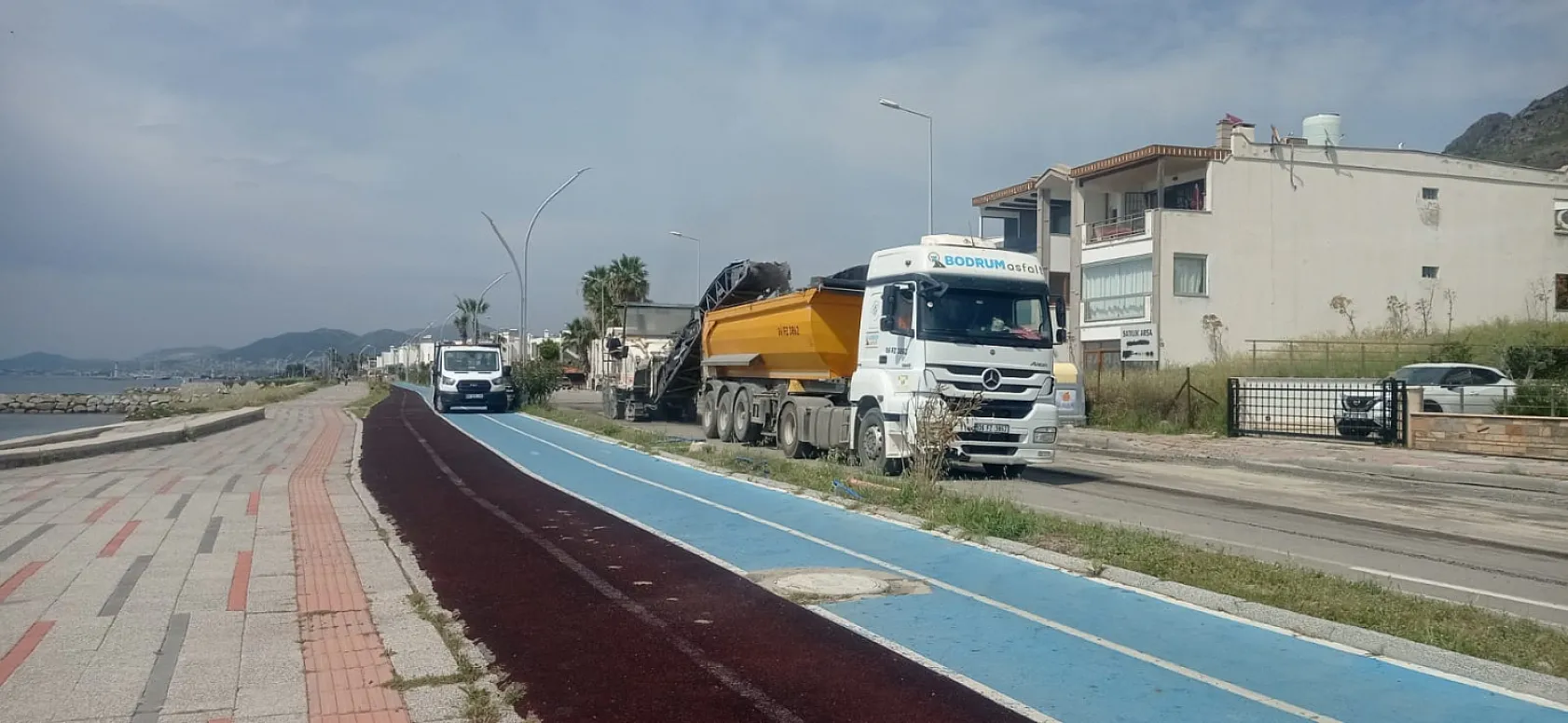 Bodrum'da dev yatırım! 34 milyon TL'lik yol projesi başladı