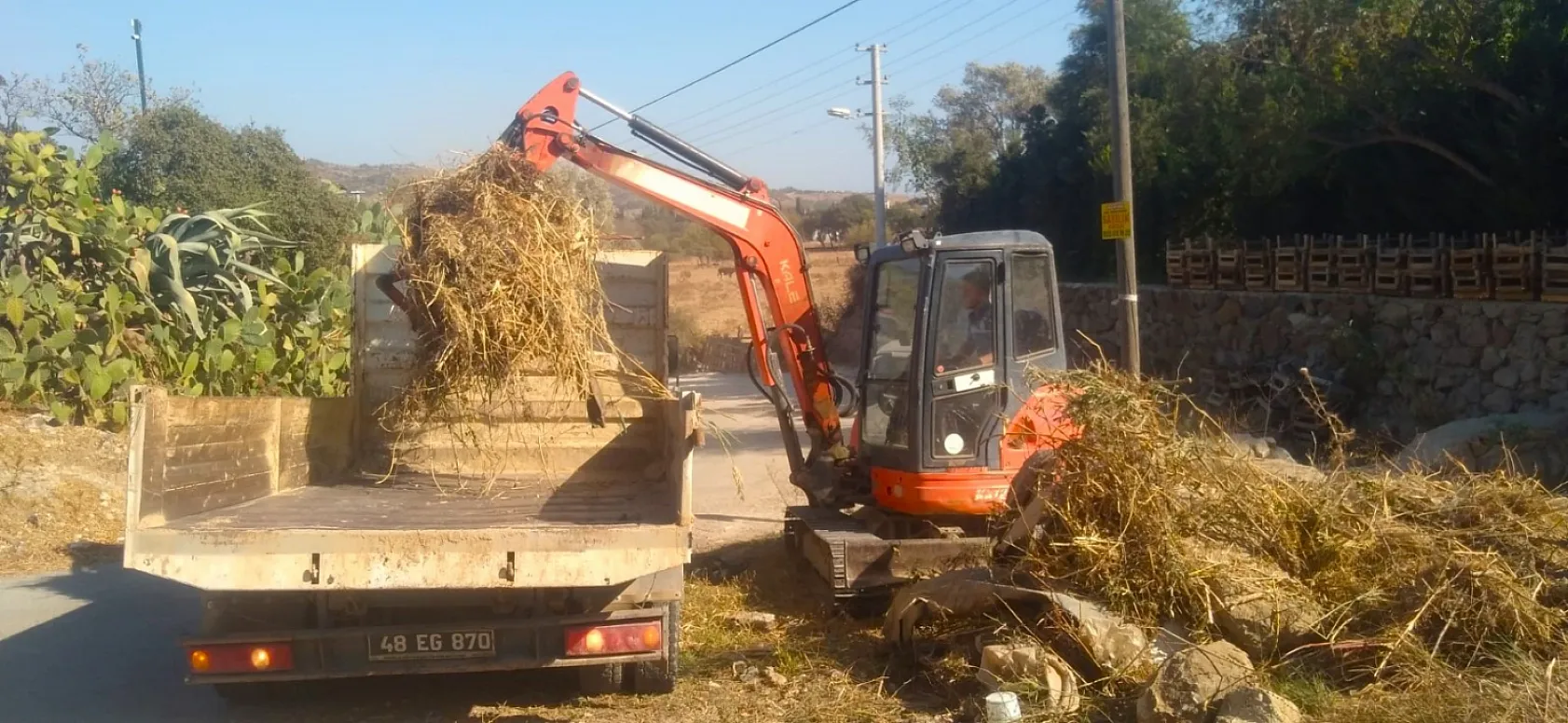 Bodrum'un Dereleri Temizleniyor