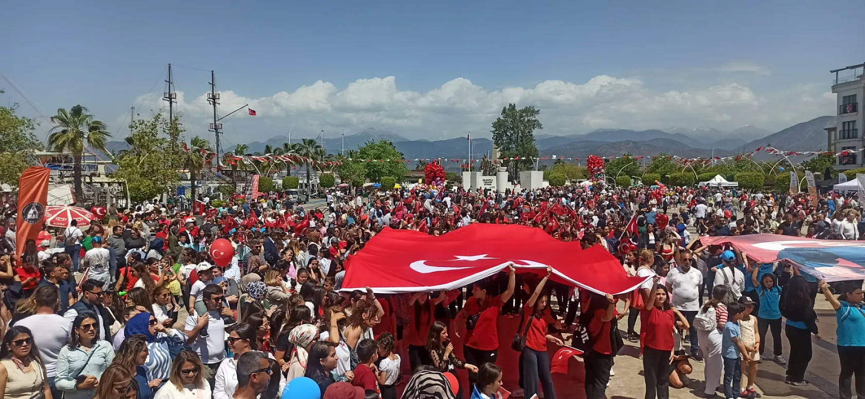 16. Uluslararası Altın Güneş Fethiye Çocuk Festivali coşkuyla kutlandı