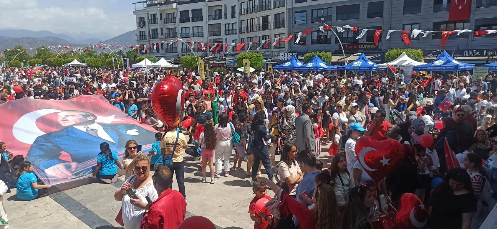 16. Uluslararası Altın Güneş Fethiye Çocuk Festivali coşkuyla kutlandı