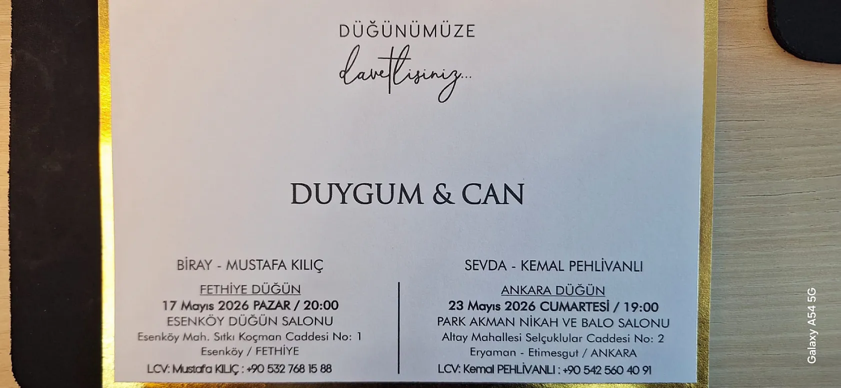 ASKON Muğla Şube Başkanı Av. Can Pehlivanlı Dünyaevine Girdi