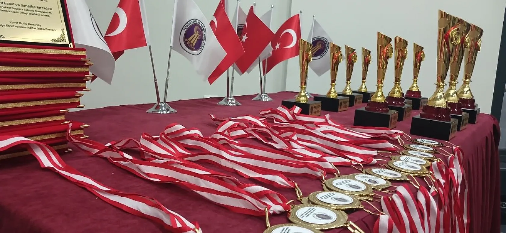 Fethiye'de 1. Beşkaza Satranç Turnuvası Tamamlandı