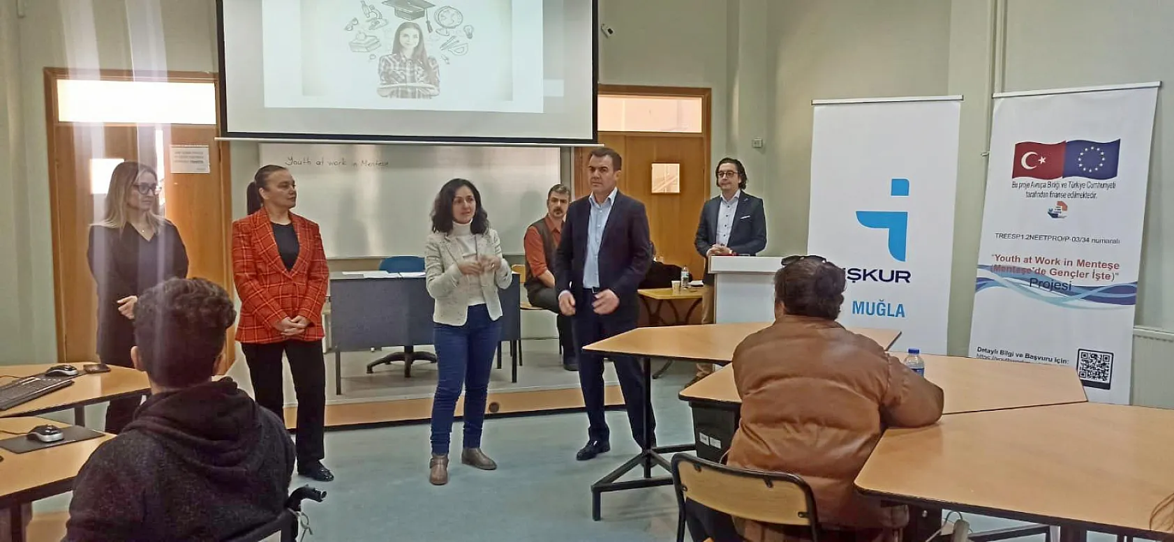 'Gençler İşte' Projesi Menteşe'de başladı