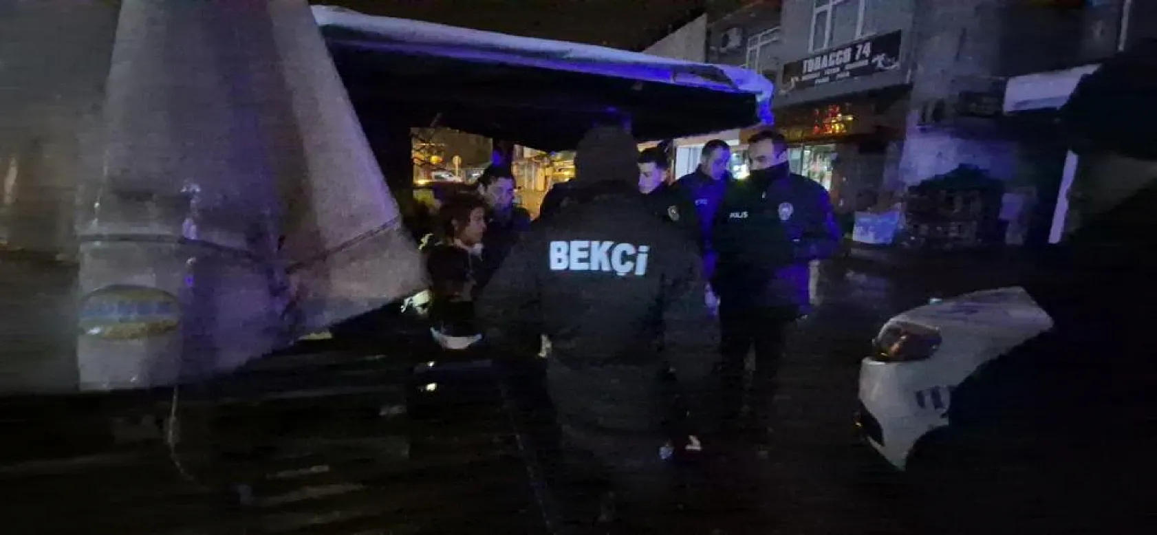 Yeşilçam sahnelerini aratmayan olay