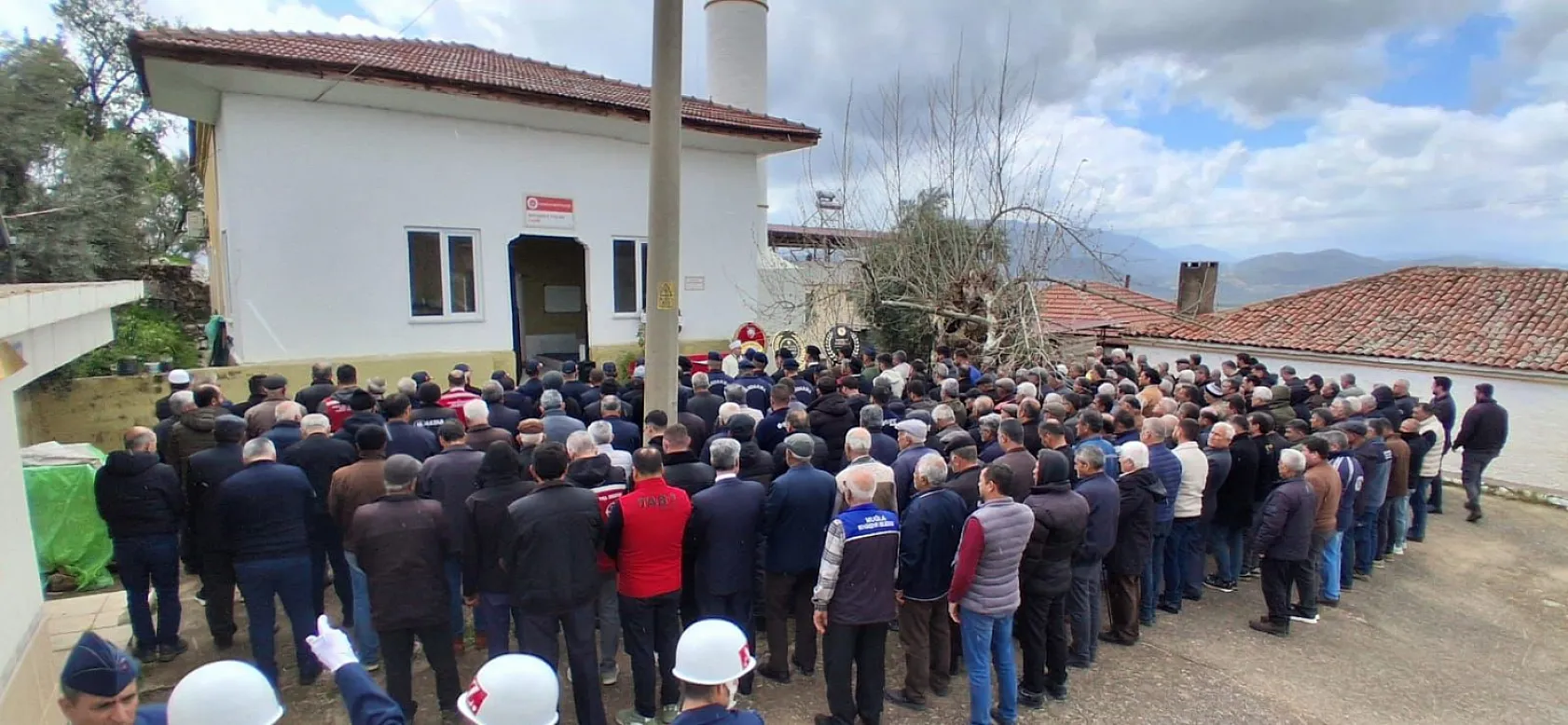 Yatağan'da Kıbrıs Gazisi son yolculuğuna uğurlandı
