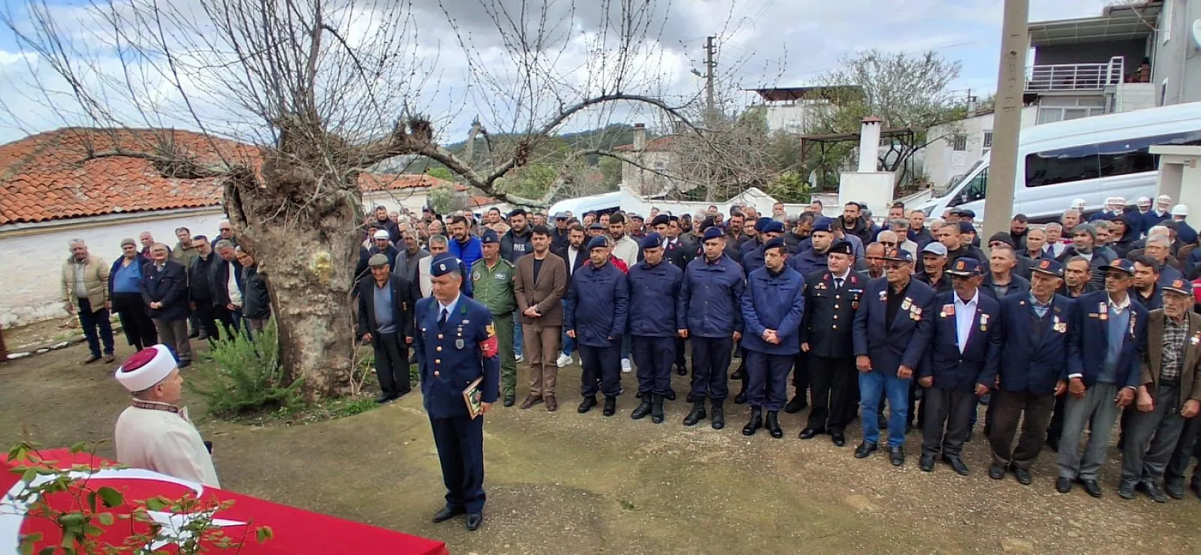 Yatağan'da Kıbrıs Gazisi son yolculuğuna uğurlandı