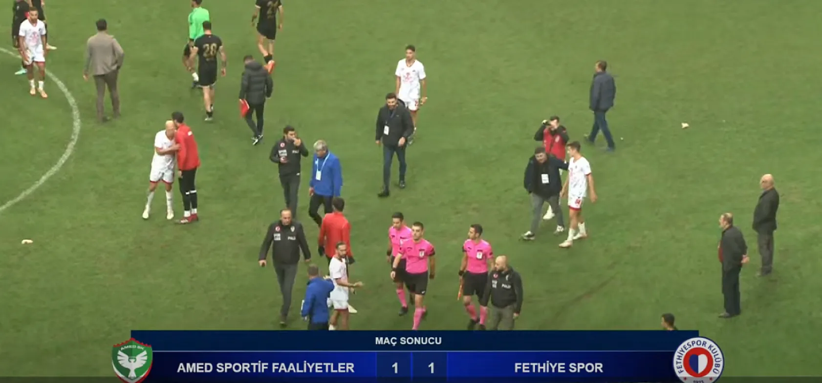 Fethiyespor liderden 1 puanı kaptı: 1-1