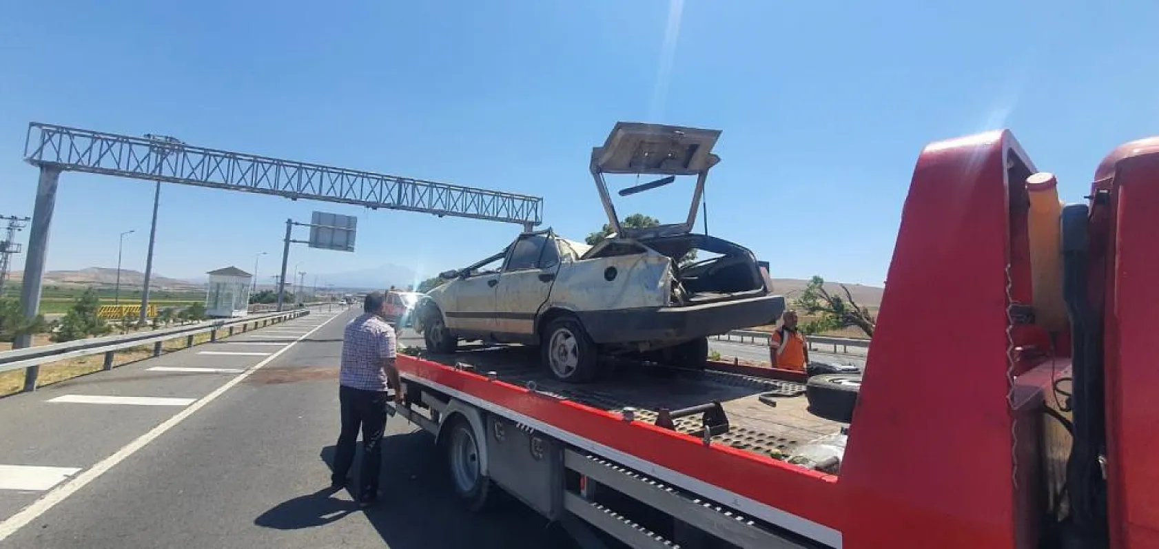 6 kişinin yaralandığı kazayı görüntülü arama ile yakınlarına anlattı