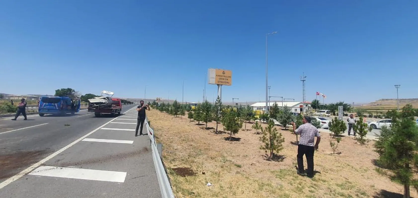 6 kişinin yaralandığı kazayı görüntülü arama ile yakınlarına anlattı