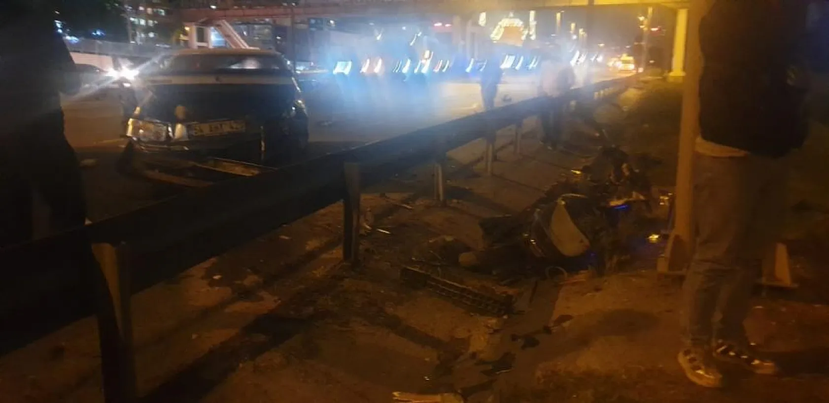 Liman yolunda feci kaza: 1 kişi hayatını kaybetti