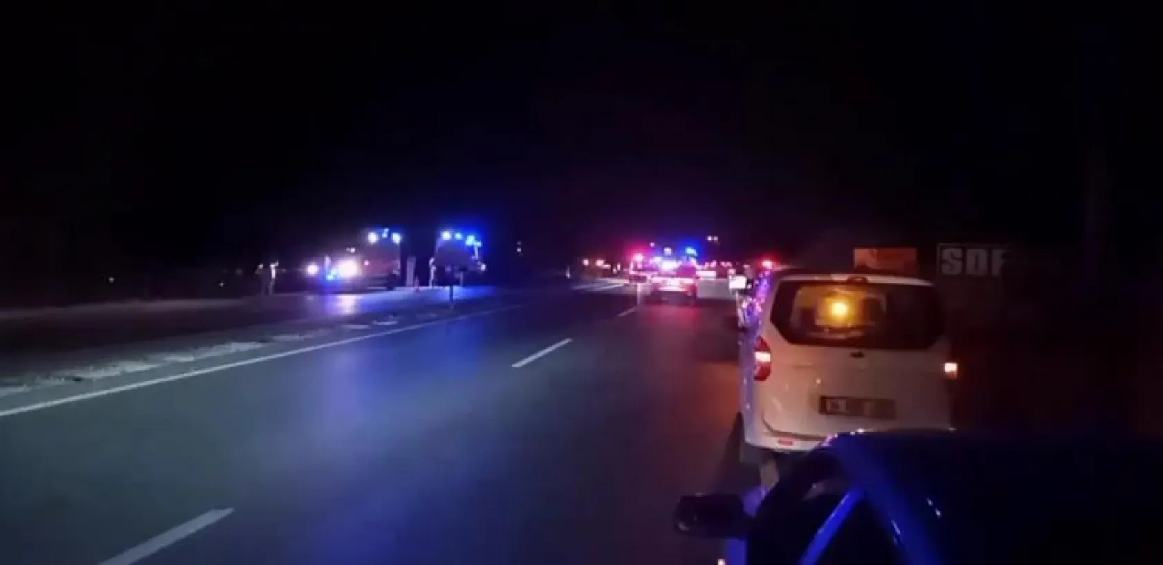 Feci trafik kazası: 1 ölü, 4 yaralı
