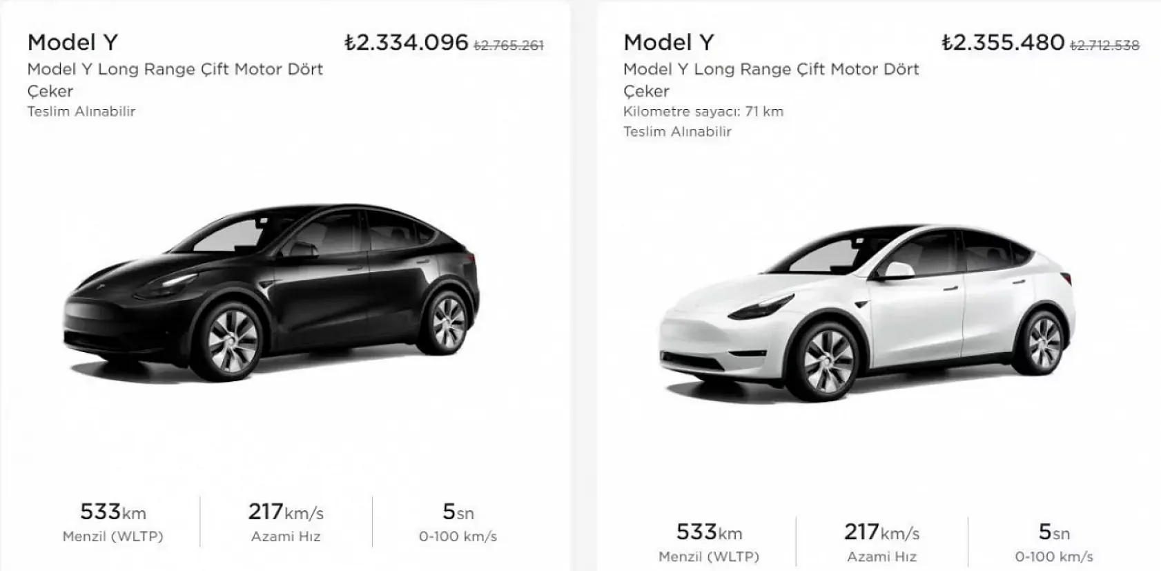 Otomobil devi Tesla'dan en sevilen modelinde Türkiye'ye DEV indirim