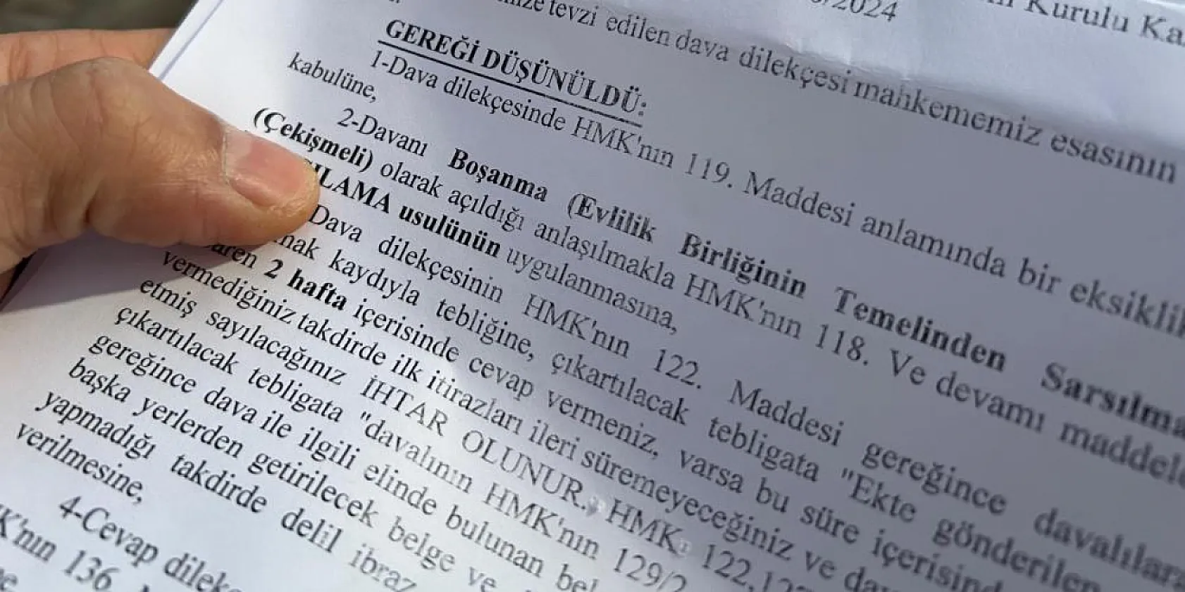 Hiç evlenmemiş adama 'boşanma davası' şoku