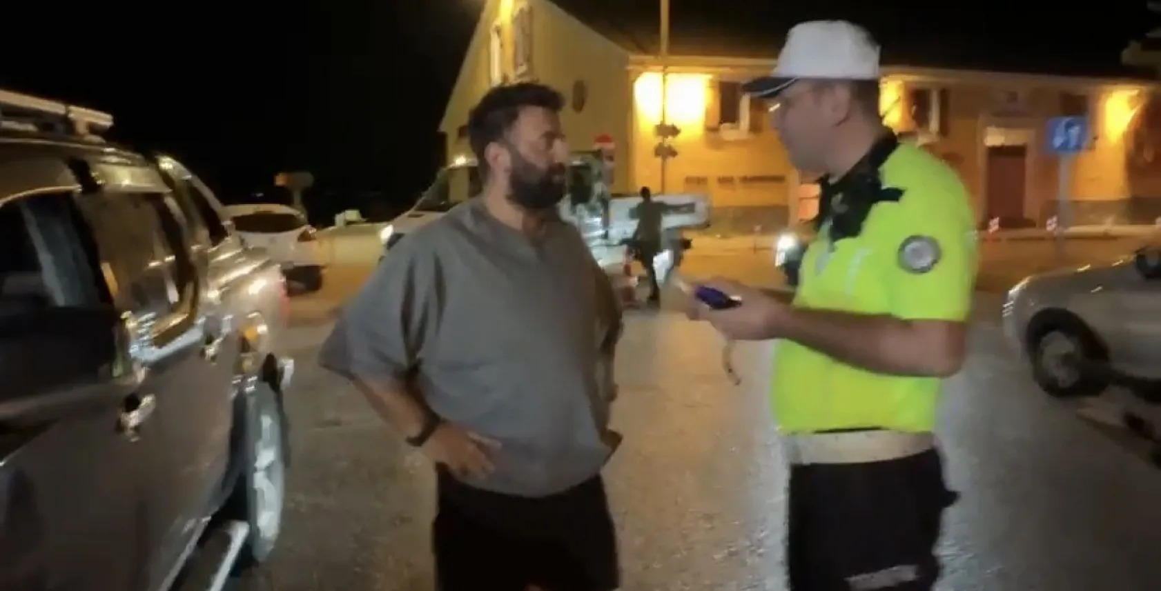 Alkol çıkmayınca sevinçten yerinde duramadı