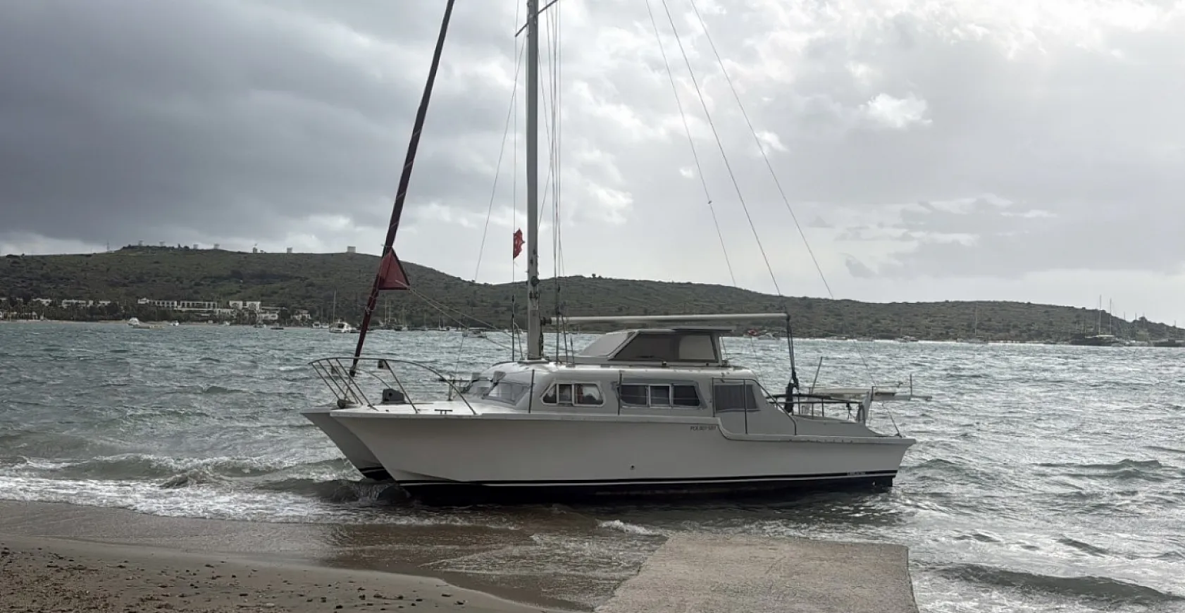 Muğla'da fırtına etkili oluyor