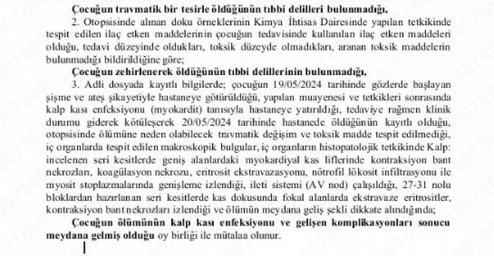 Yürüyerek gittiği hastanede hayatını kaybeden Yüsra'nın otopsi raporu çıktı