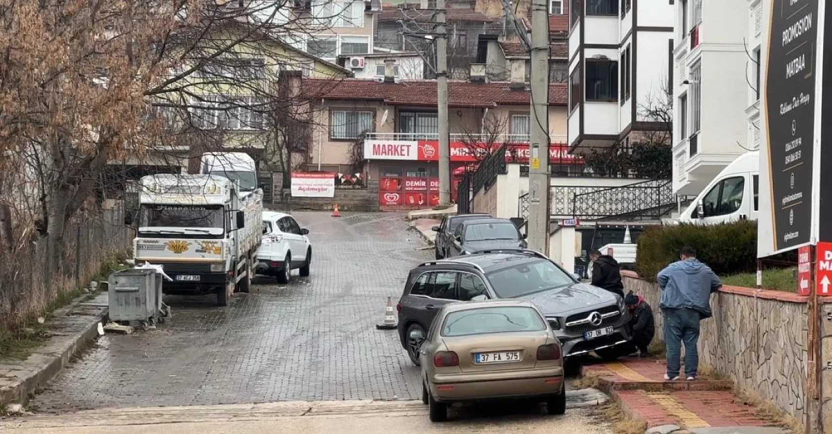Gizli buzlanmada çok sayıda kaza oldu: 9 kişi yaralandı