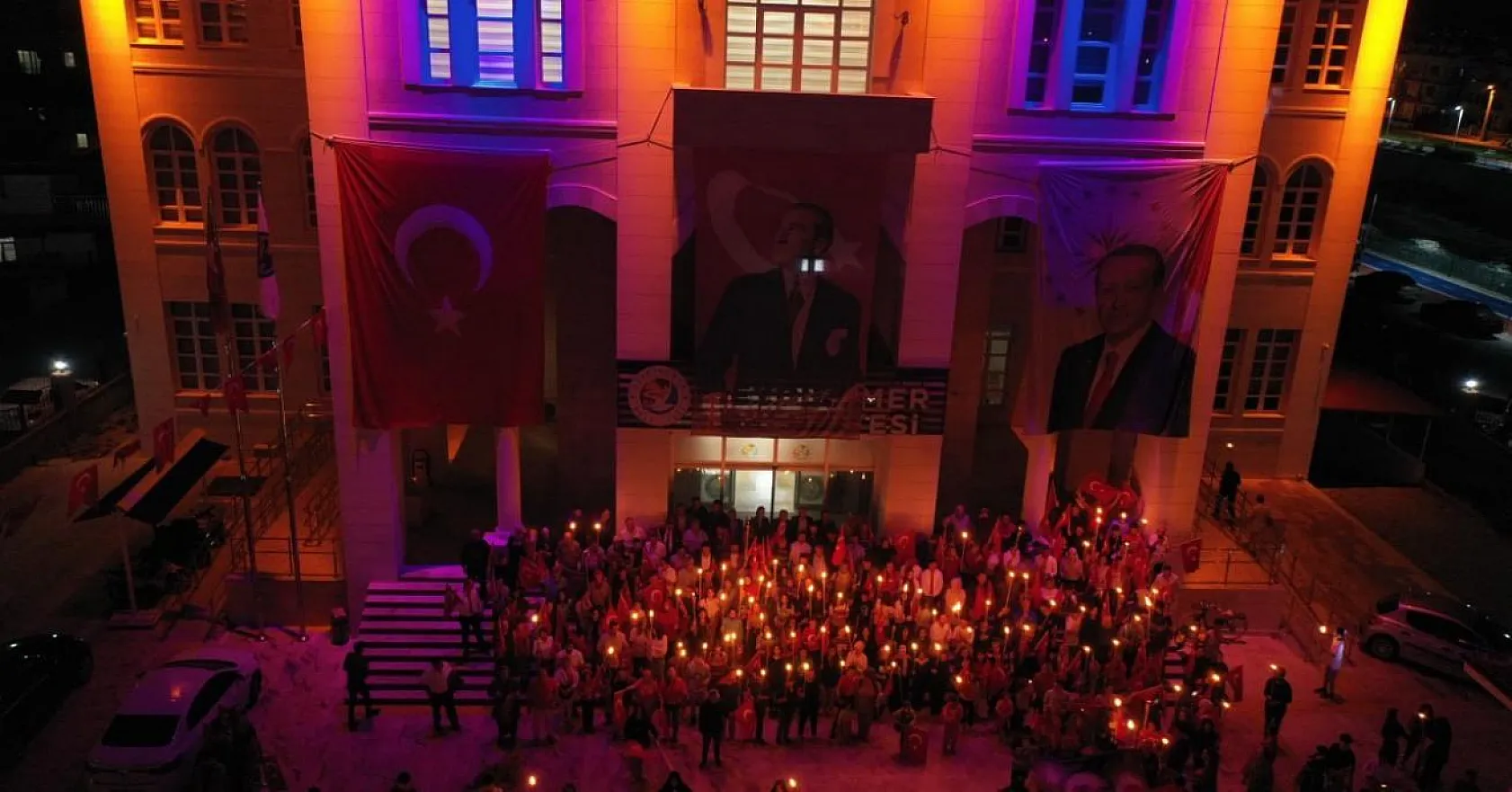 Seydikemer'de 100. Yıl Fener Alayı
