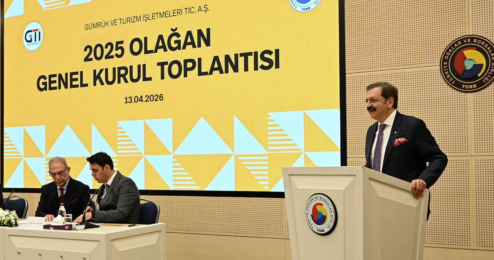 Başkan Çıralı, Gümrük Ve Turizm İşletmeleri Ticaret Aş (Gti) Genel Kurulu'na Katıldı