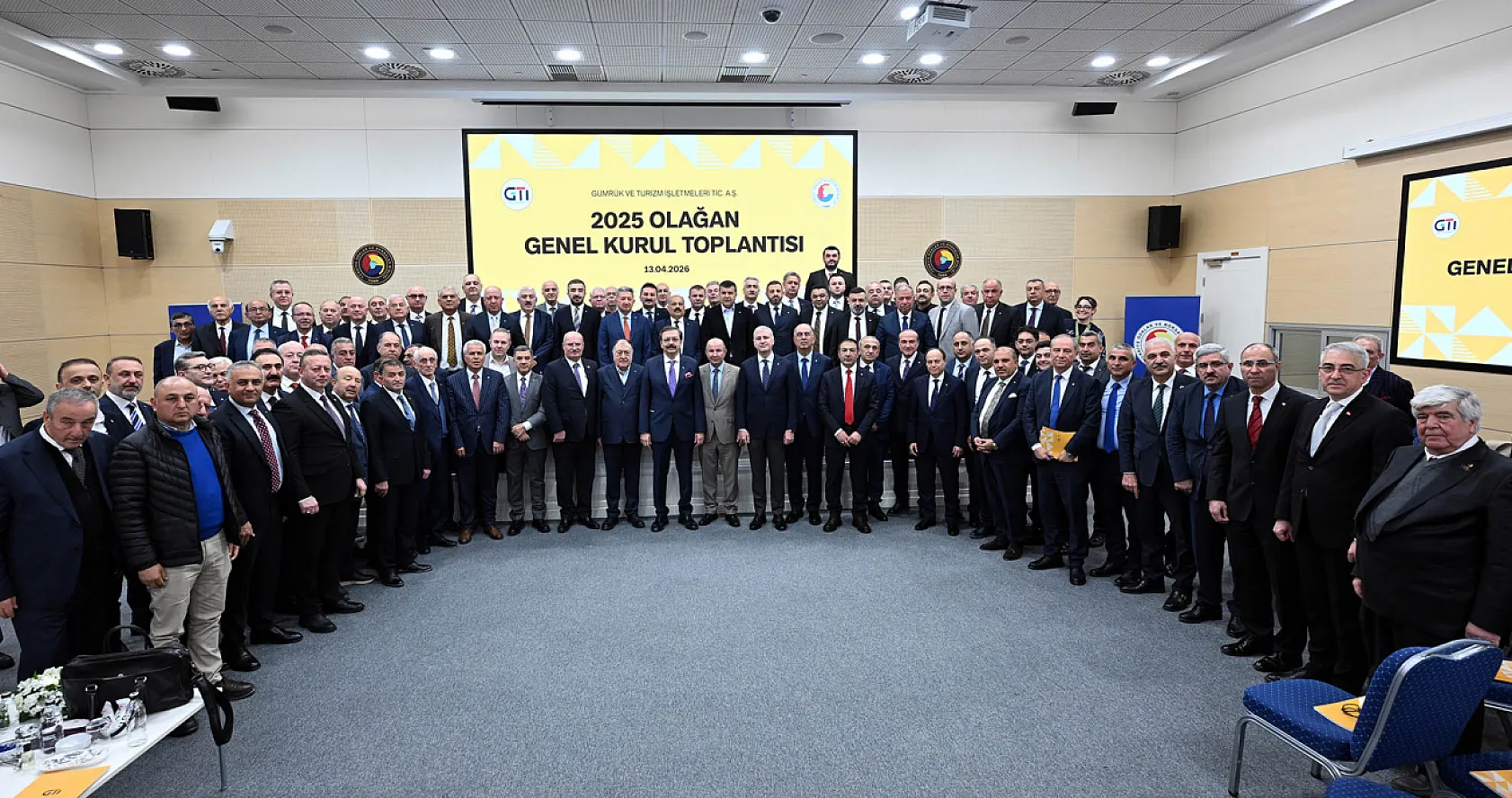 Başkan Çıralı, Gümrük Ve Turizm İşletmeleri Ticaret Aş (Gti) Genel Kurulu'na Katıldı