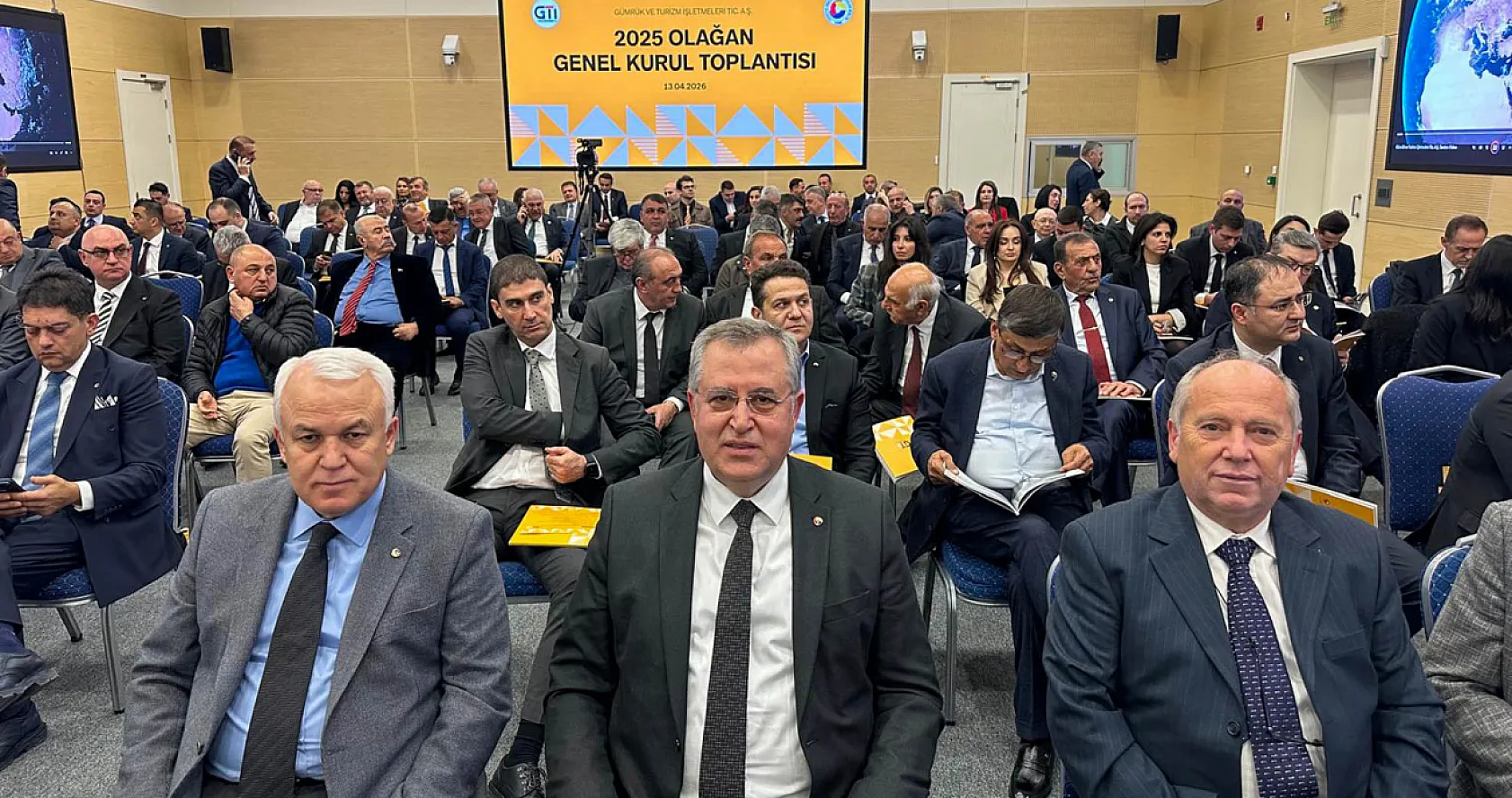 Başkan Çıralı, Gümrük Ve Turizm İşletmeleri Ticaret Aş (Gti) Genel Kurulu'na Katıldı