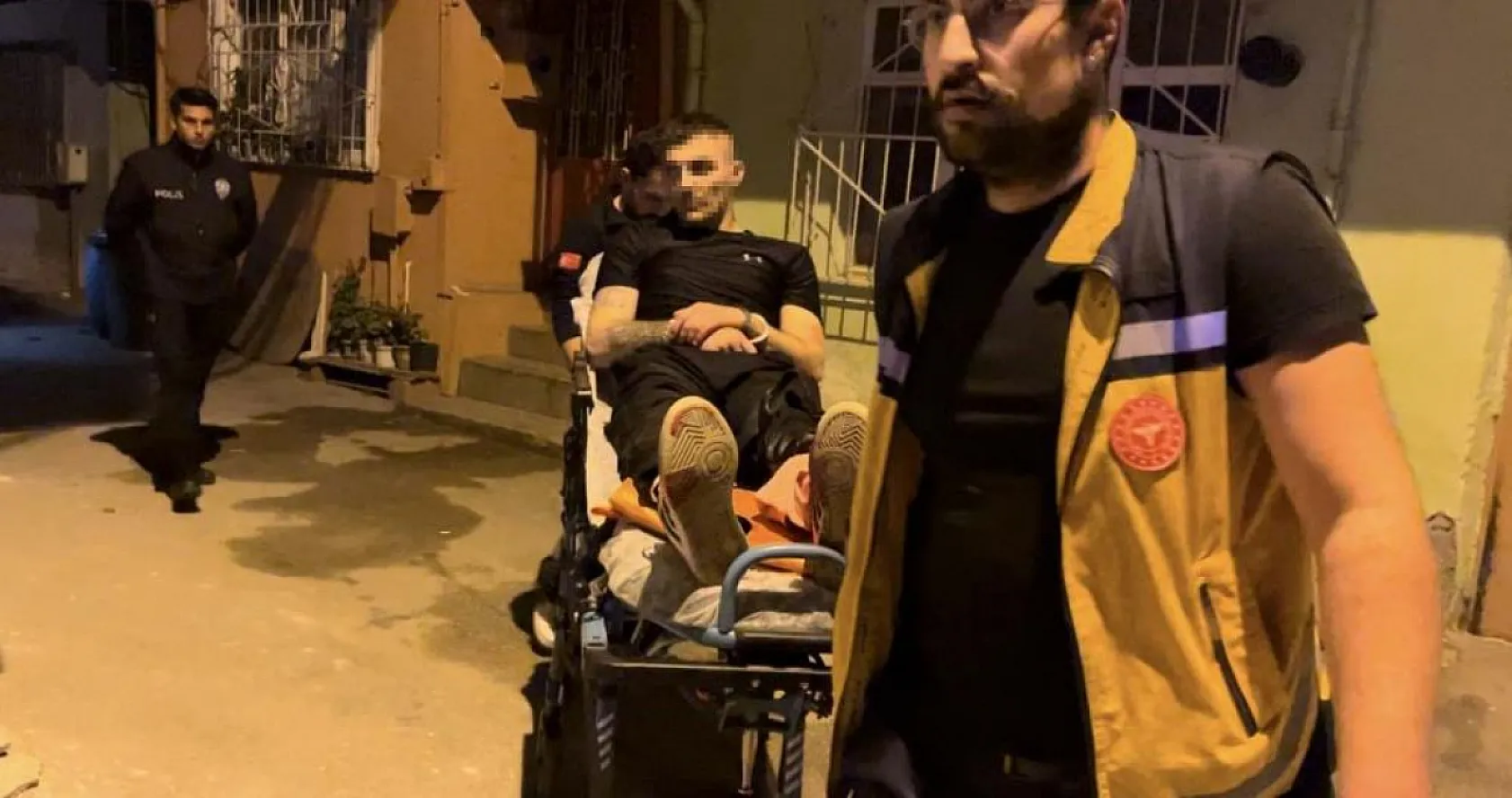 Polise silah çeken şüpheli vurularak yakalandı