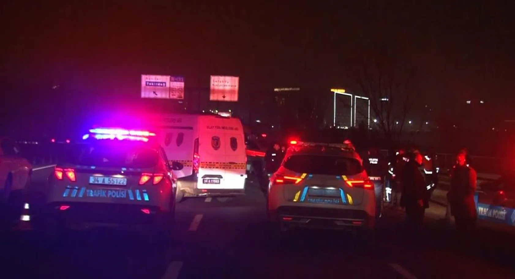 Feci kaza: Otomobilin çarptığı yaya öldü