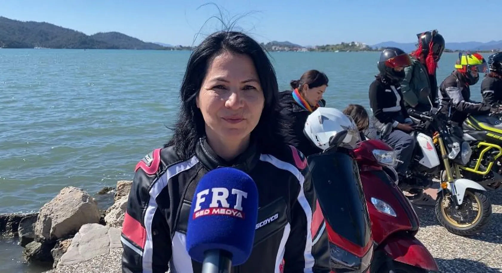 Fethiye'de Kadın Motosikletçilerden 8 Mart Farkındalık Sürüşü