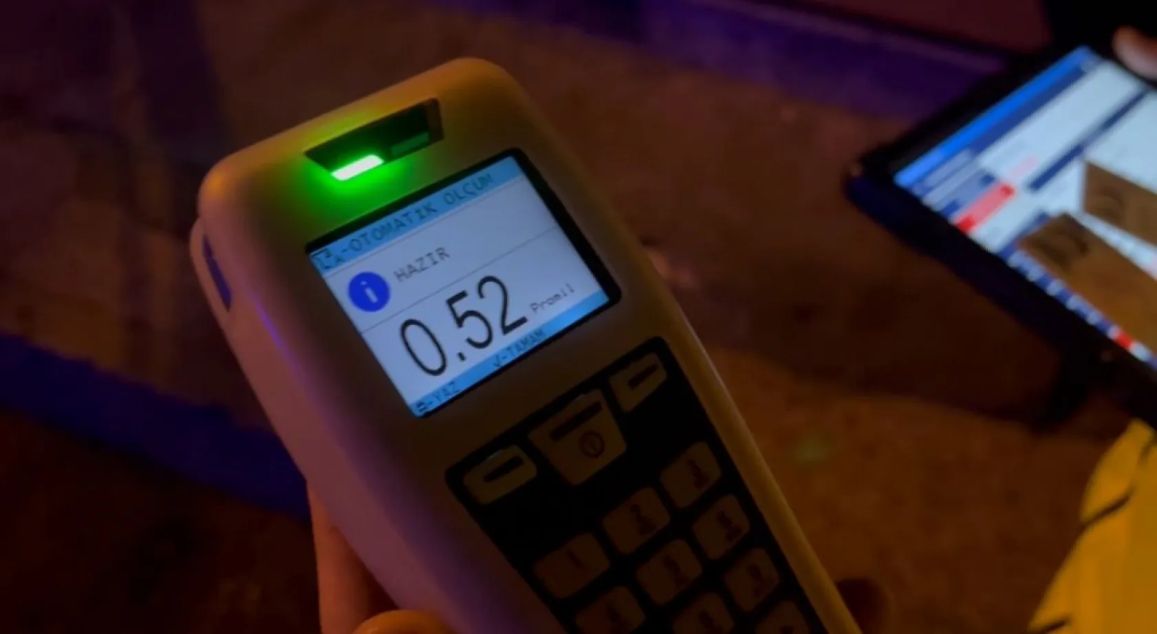 'Alkolüm vardı be abi...'