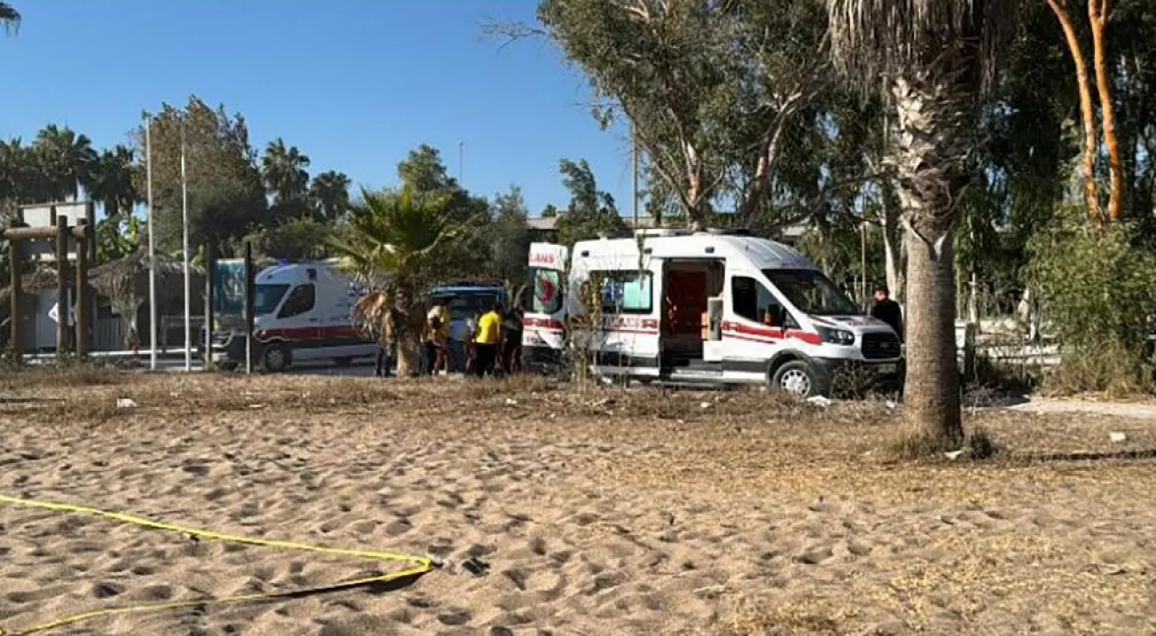 Plajda rahatsızlanan Alman turist hastane yolunda hayatını kaybetti