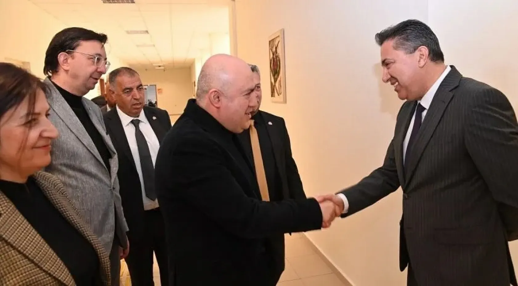 AGF Yönetimi ve BİK Genel Kurul Üyeleri OKÜ'de