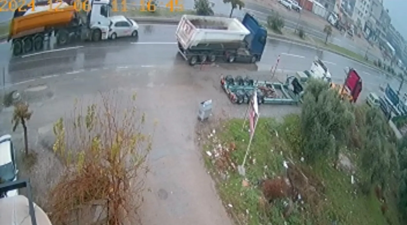 Milas'taki kazanın kamera görüntüleri ortaya çıktı