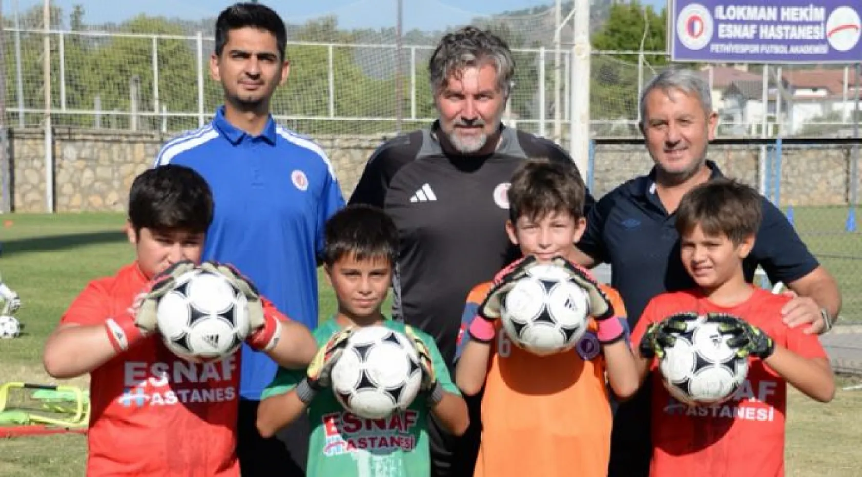 Fethiyespor'un genç kalecileri profesyonel destek alıyor
