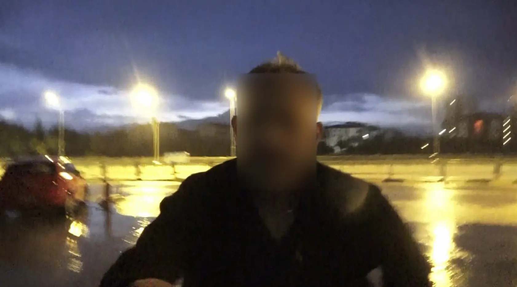 Sürücü alkollü çıktı, yolcu gazetecilere saldırdı