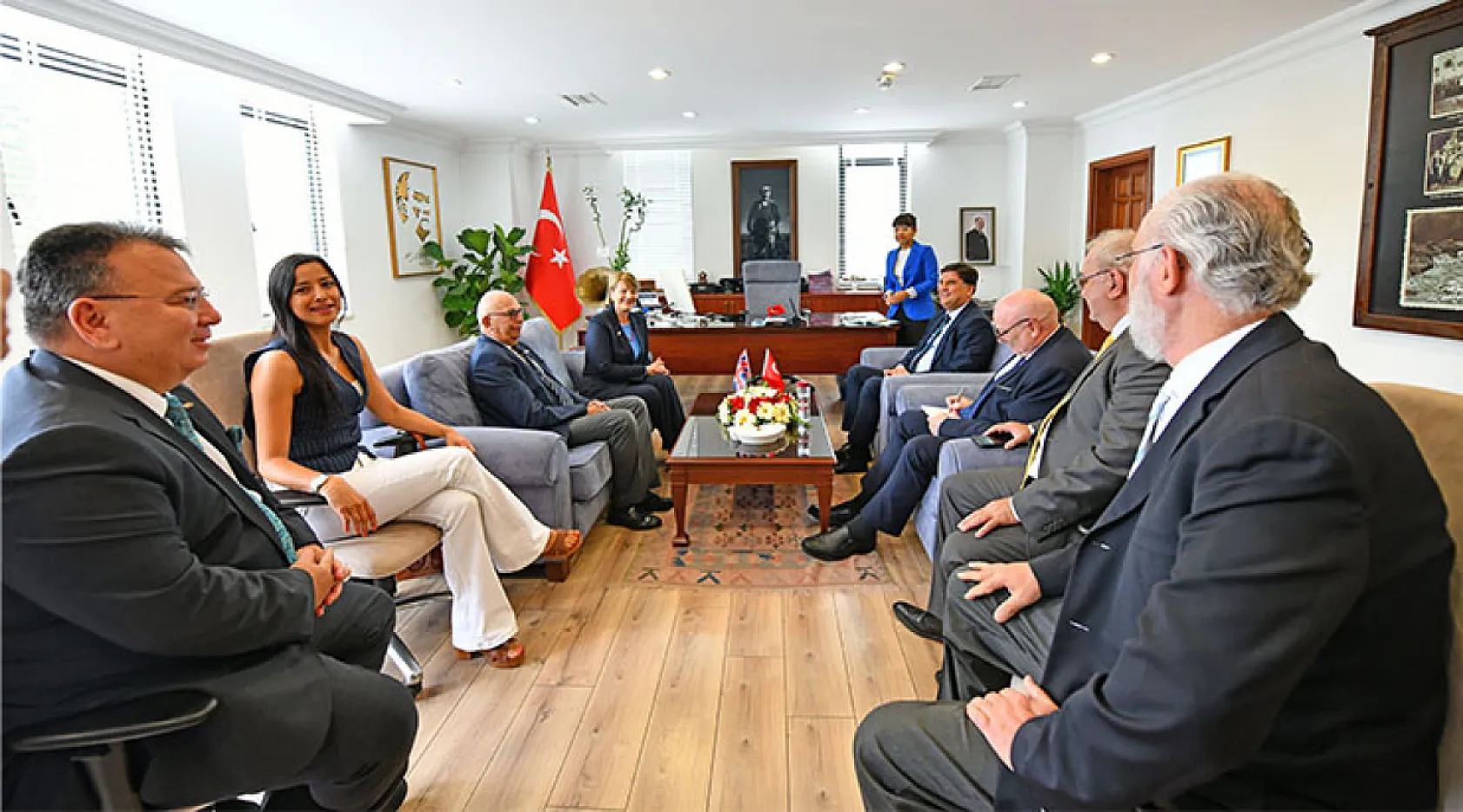 Birleşik Krallık Türkiye Büyükelçisi Jill Morris'ten Fethiye Belediyesine Resmî Ziyaret