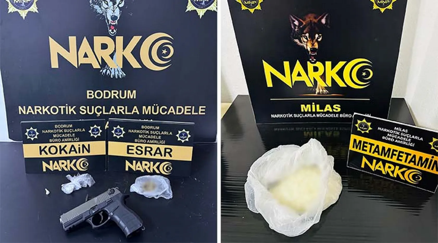 Muğla'da uyuşturucu tacirlerine yönelik 23 operasyon: 10 kişi tutuklandı