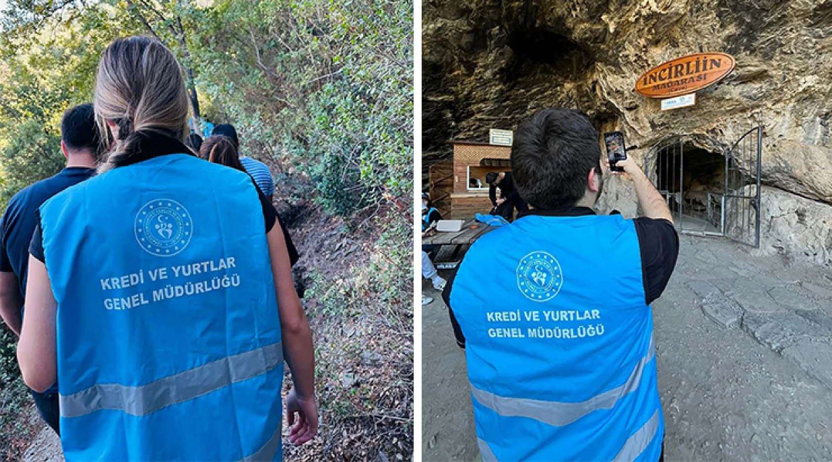 Muğla yurtlarında kalan öğrenciler Gökçeler Kanyonu'nu keşfetti