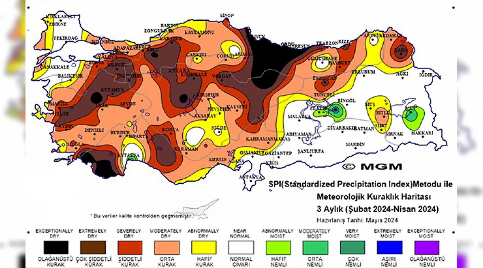 Son 53 Yılın En Sıcak Nisan Ayı