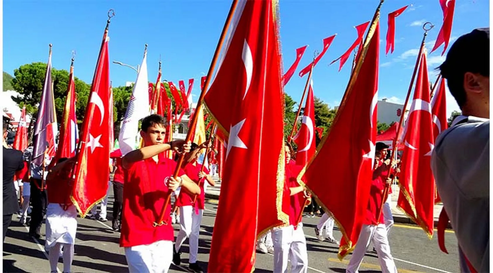 Muğla'da cumhuriyetin 101. yılı coşkuyla kutlandı