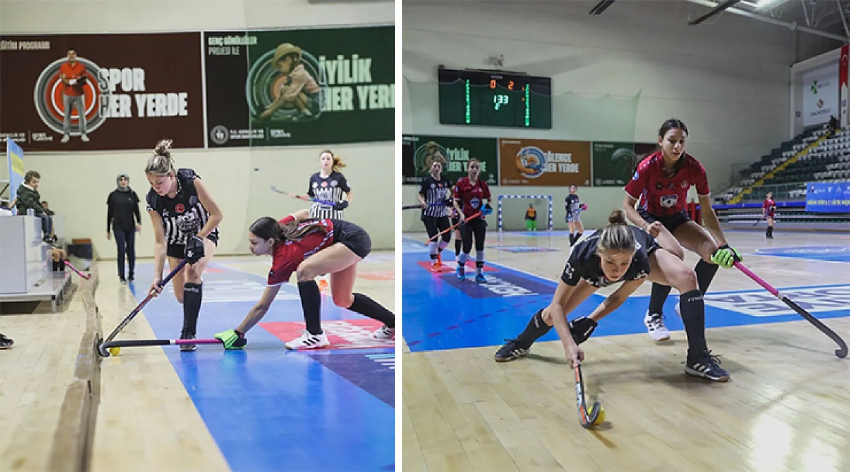 Muğla Hokey Ligi'nde finalistler belli oluyor
