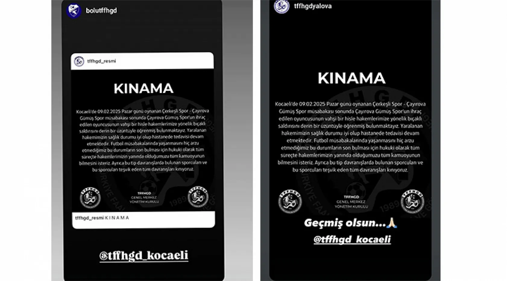 Amatör maçta oyundan atılan futbolcu hakemi bıçakladı