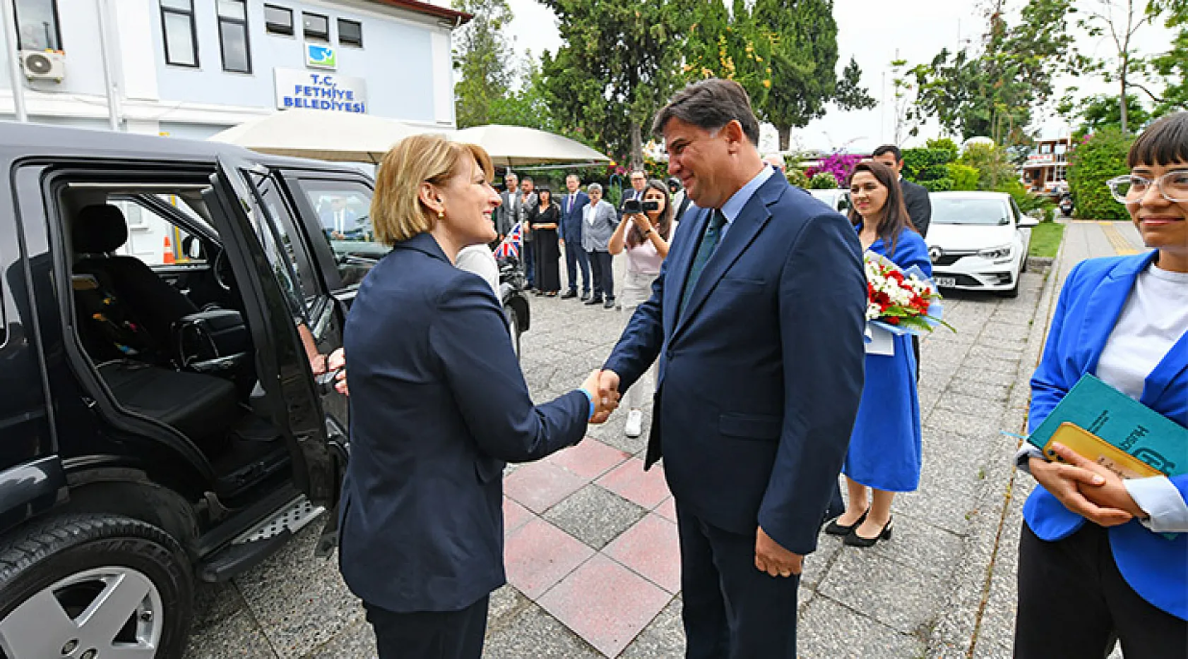 Birleşik Krallık Türkiye Büyükelçisi Jill Morris'ten Fethiye Belediyesine Resmî Ziyaret