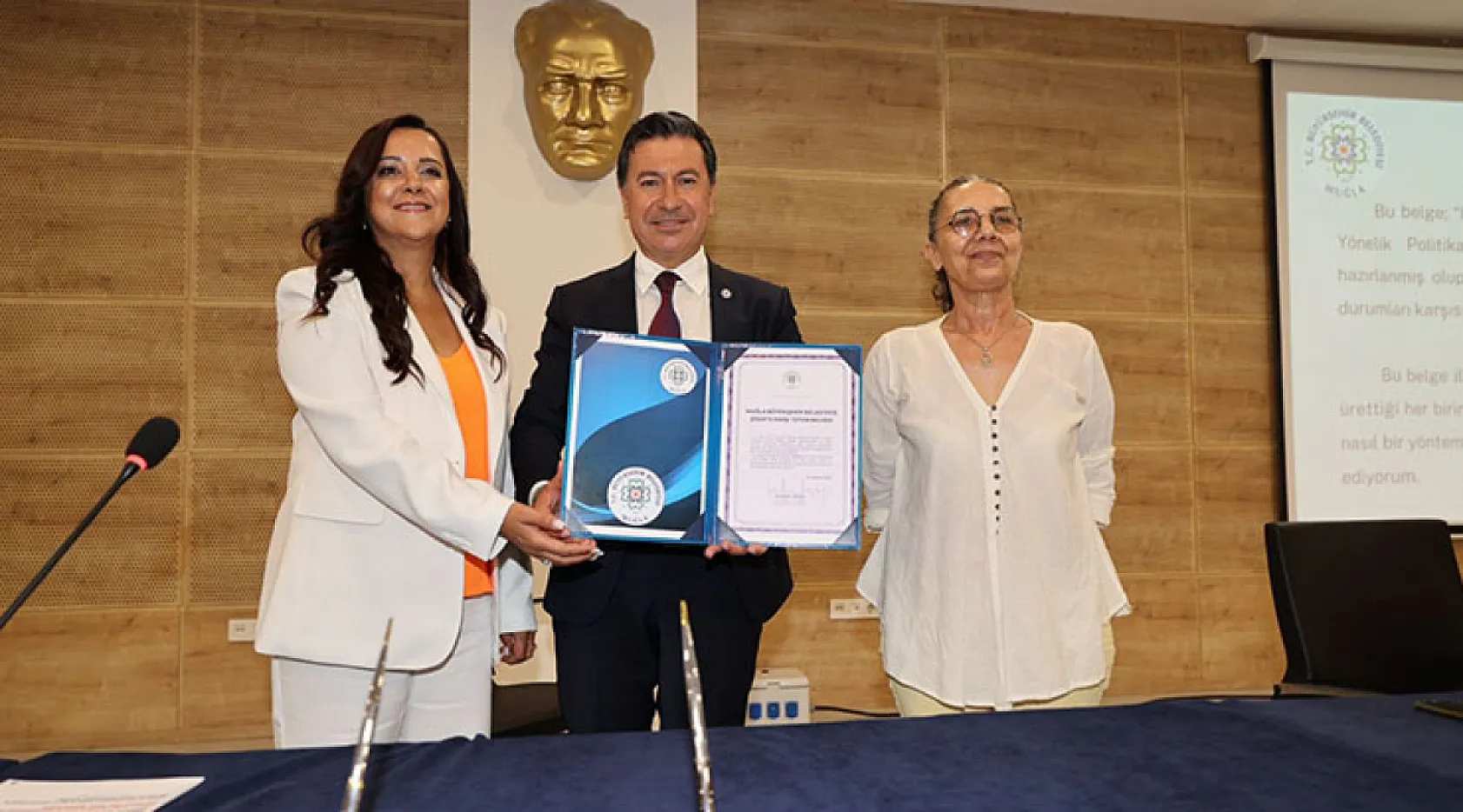 Muğla Büyükşehir Belediyesi'nden 'Şiddete Karşı Tutum Belgesi' İmzalandı