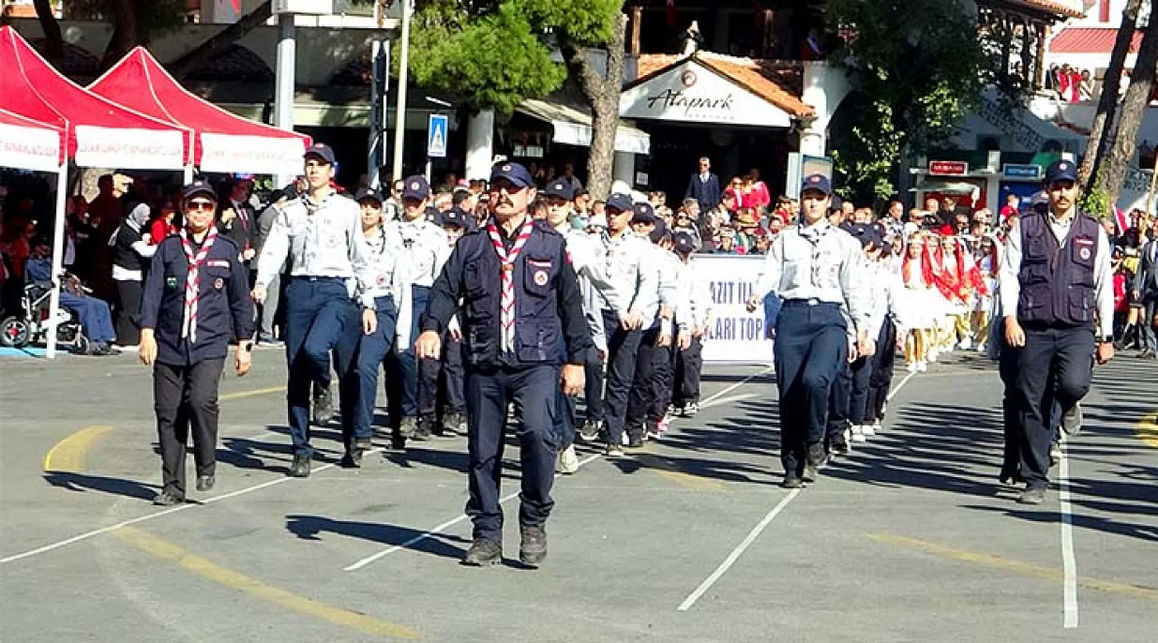 Muğla'da cumhuriyetin 101. yılı coşkuyla kutlandı