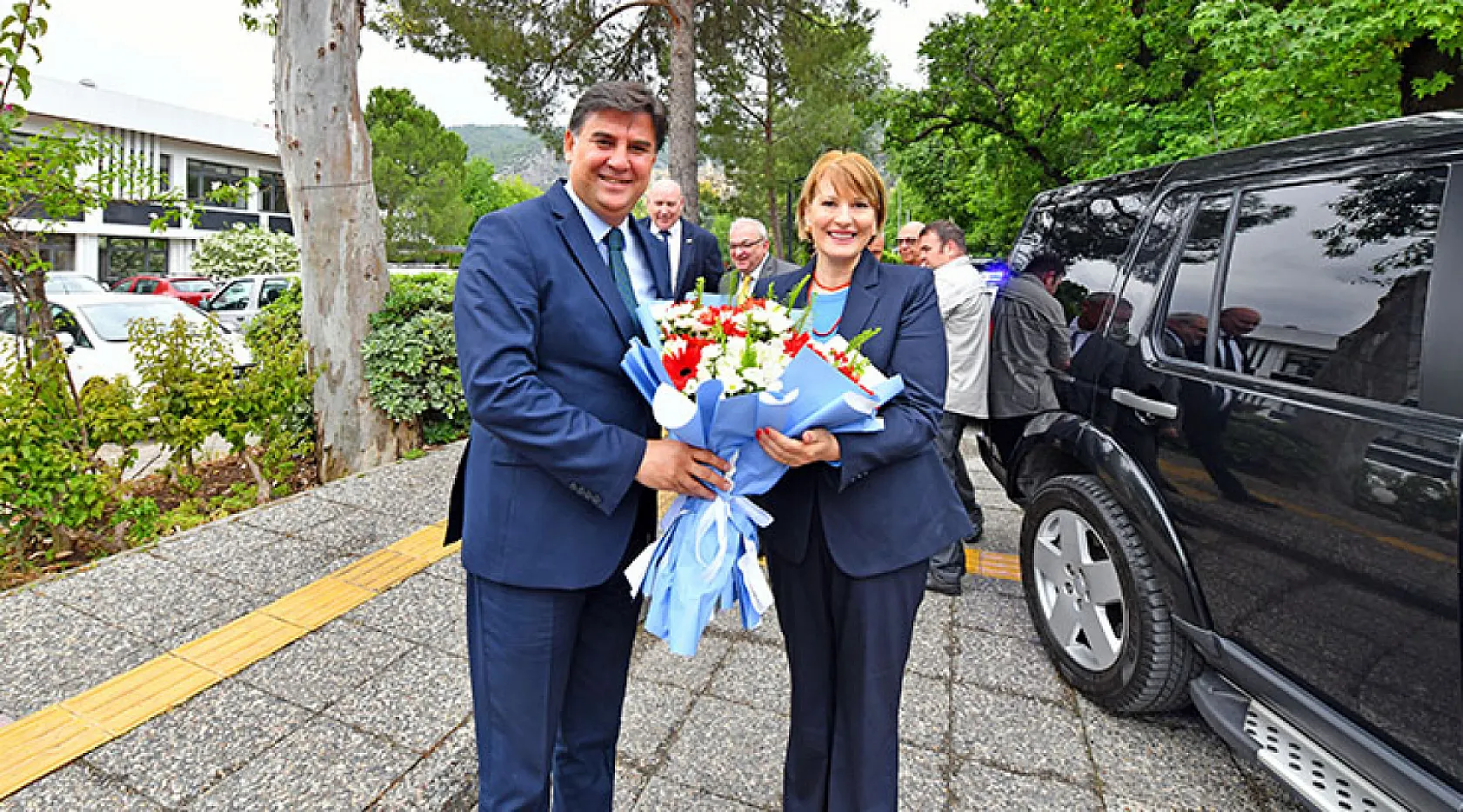 Birleşik Krallık Türkiye Büyükelçisi Jill Morris'ten Fethiye Belediyesine Resmî Ziyaret