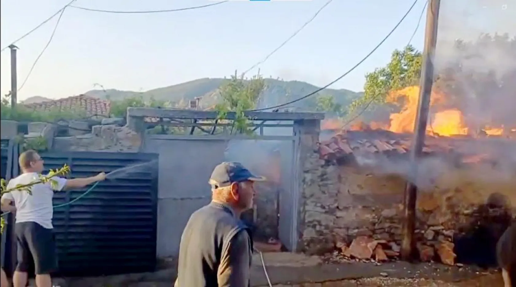 Muğla'da korkutan yangın