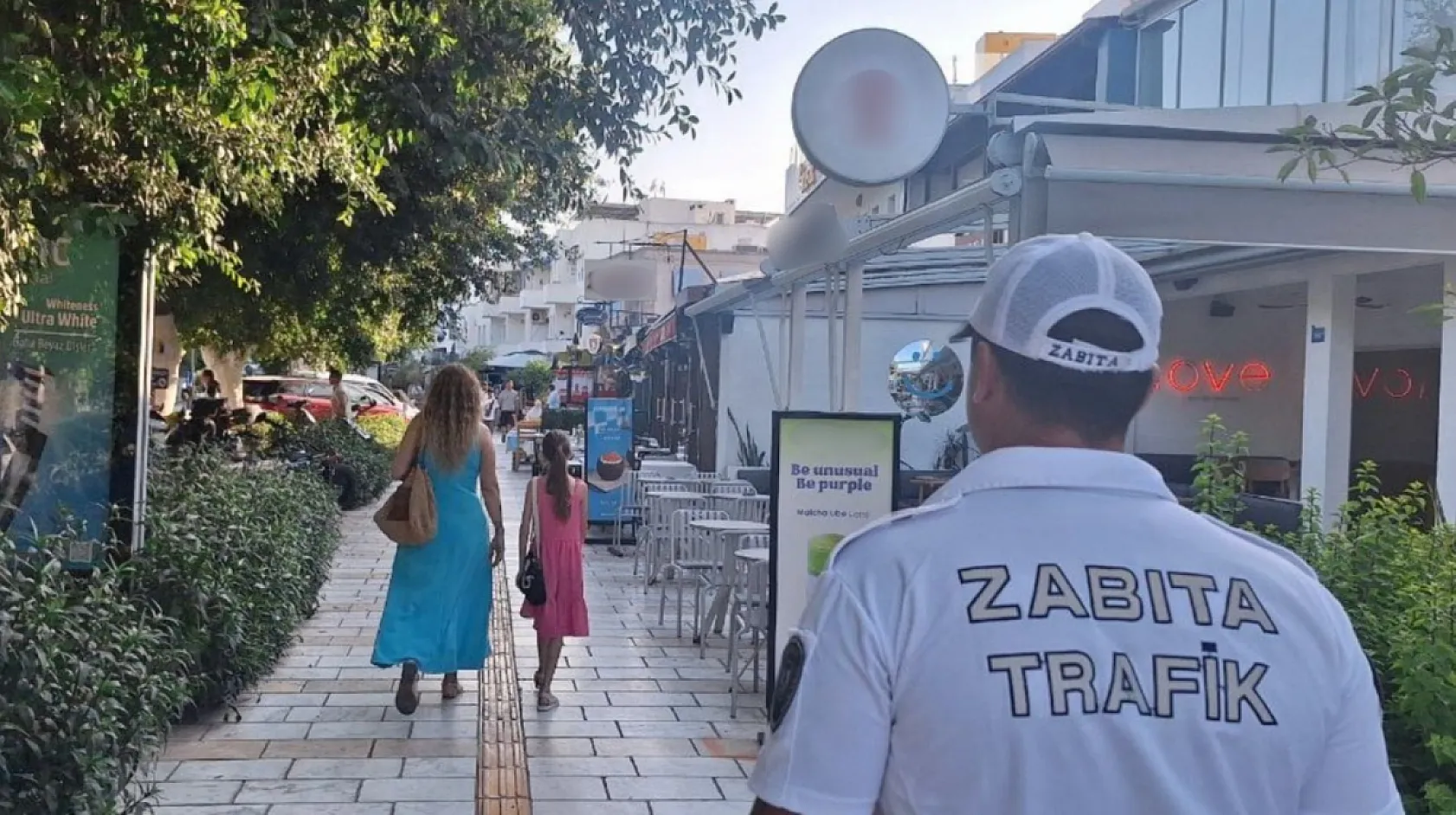 Bodrum zabıtasından motosiklet ve skuter denetimi