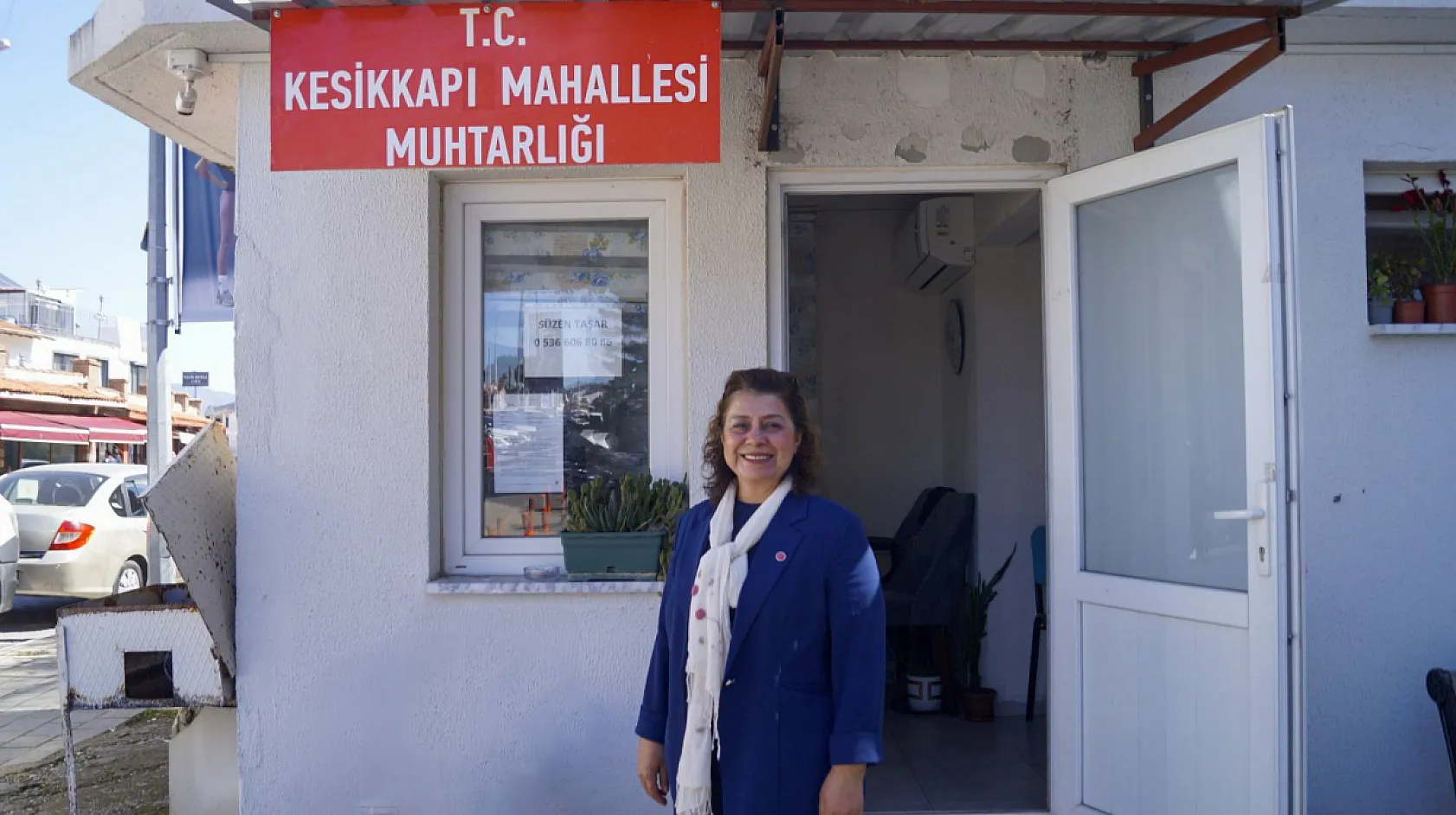 Fethiye'de kadının gücü! Kadın Muhtar Süzen Taşar, 'Kadınlar ayakta durursa, toplum güçlenir'
